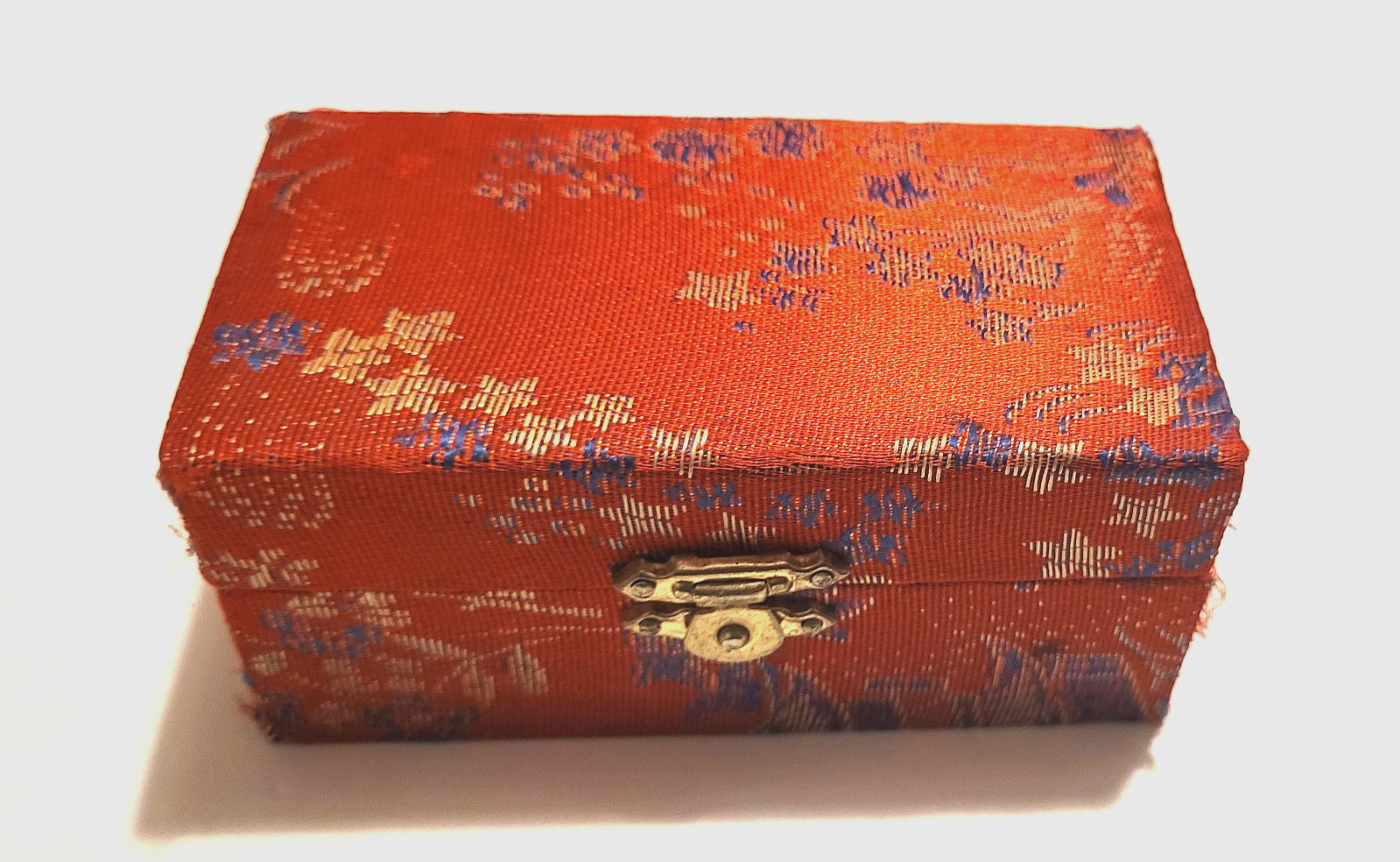 Vintage Chinese Baoding Health Balls Internal Chimes Meditation Red Box