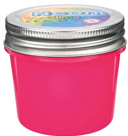 Slime Time – Portable Slime Sets in Neon, Metallic, or Tie Dye – 5.5oz Container