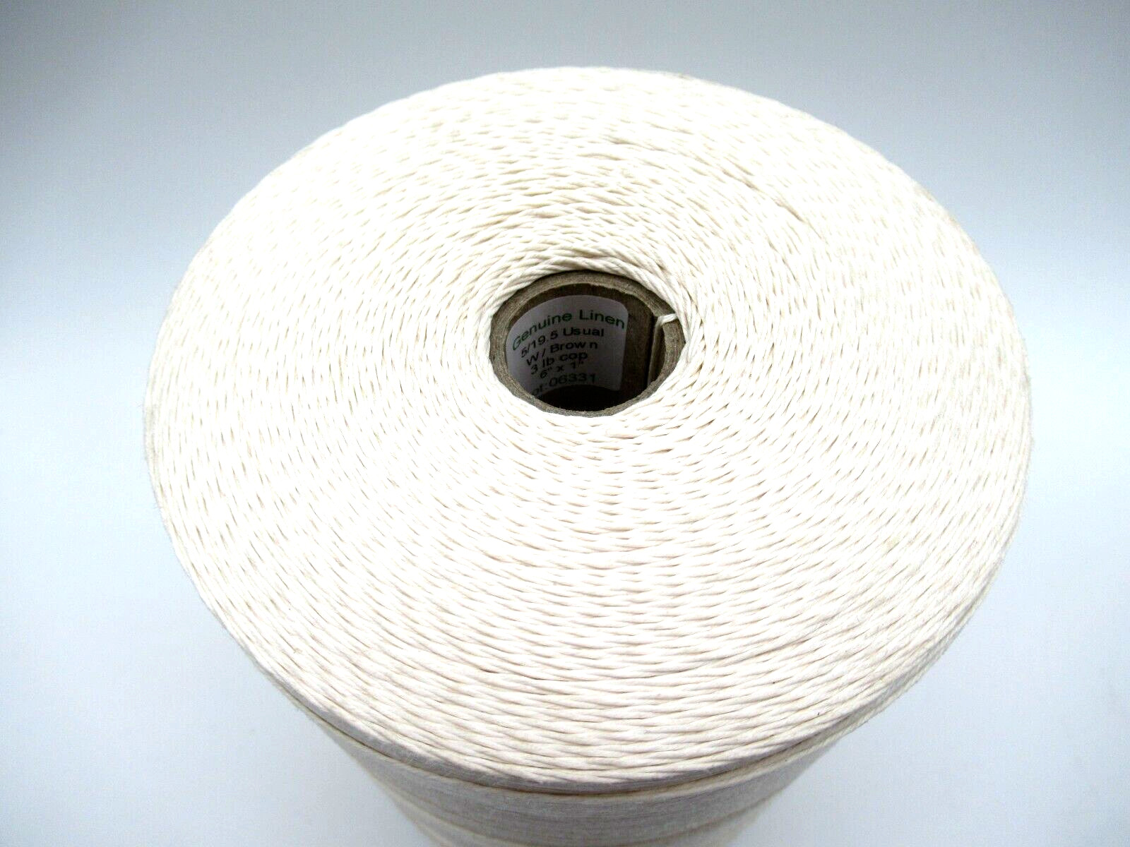 Genuine Linen 5/19.5 Usual (OVER 11lbs. Test) 5 Ply Twine SHOEMAKING THREAD