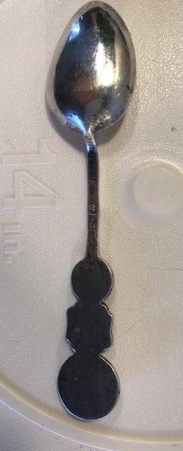 Vintage Wang Hing & Co. Late 19th/ Early 20th Century Silver Decorative Spoon