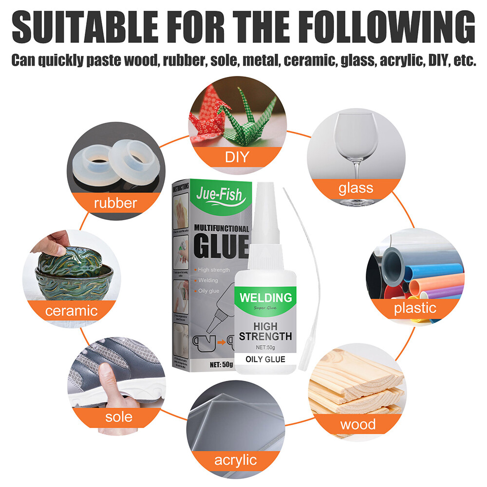 50ml Welding High-Strength Oily Glue – Uniglue Universal Mighty Super Glue 2026