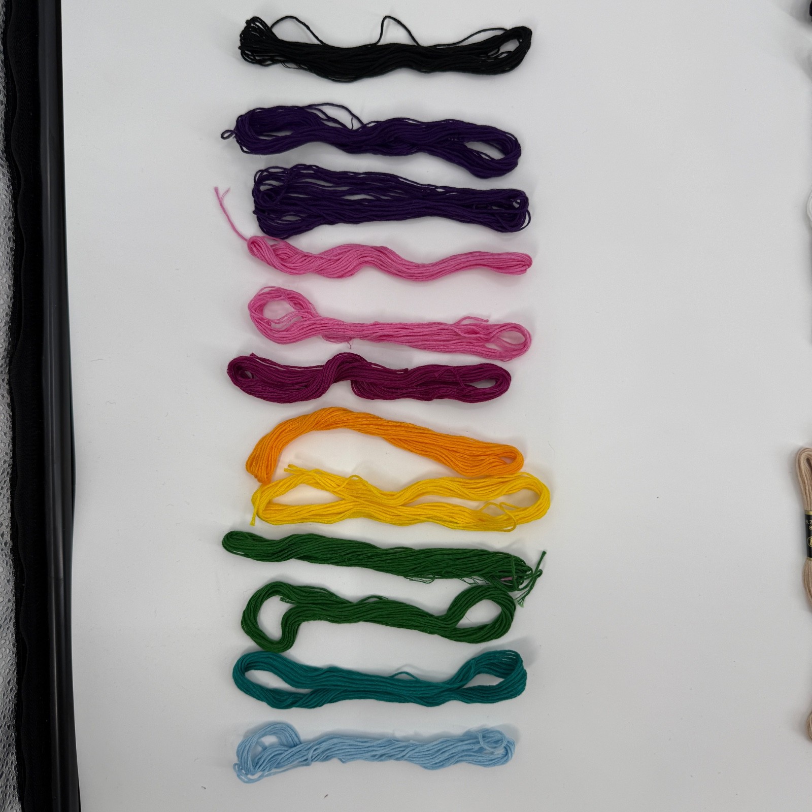 Iris Embroidery Floss Lot Variegated Solid 6 Strand Cotton Thread & Storage Case