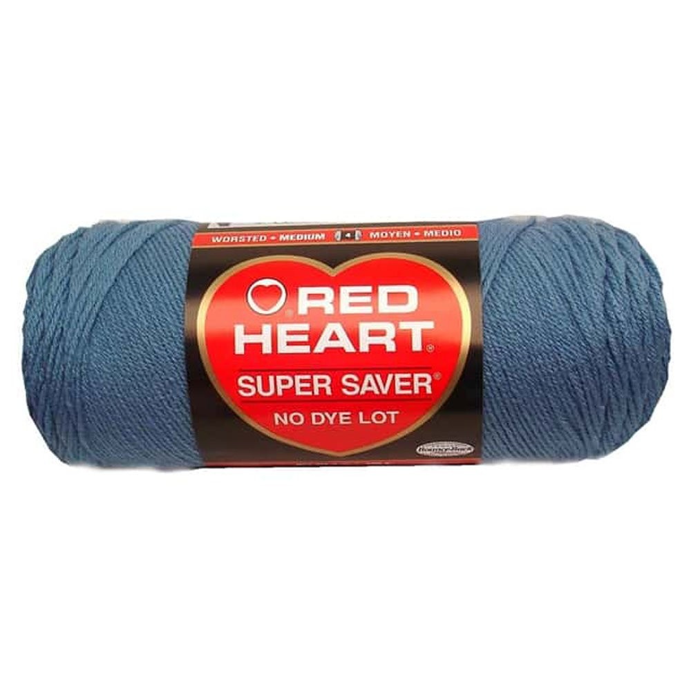 Super Saver Yarn Country Blue E300 0382 7oz Knitting Crochet Craft Thread
