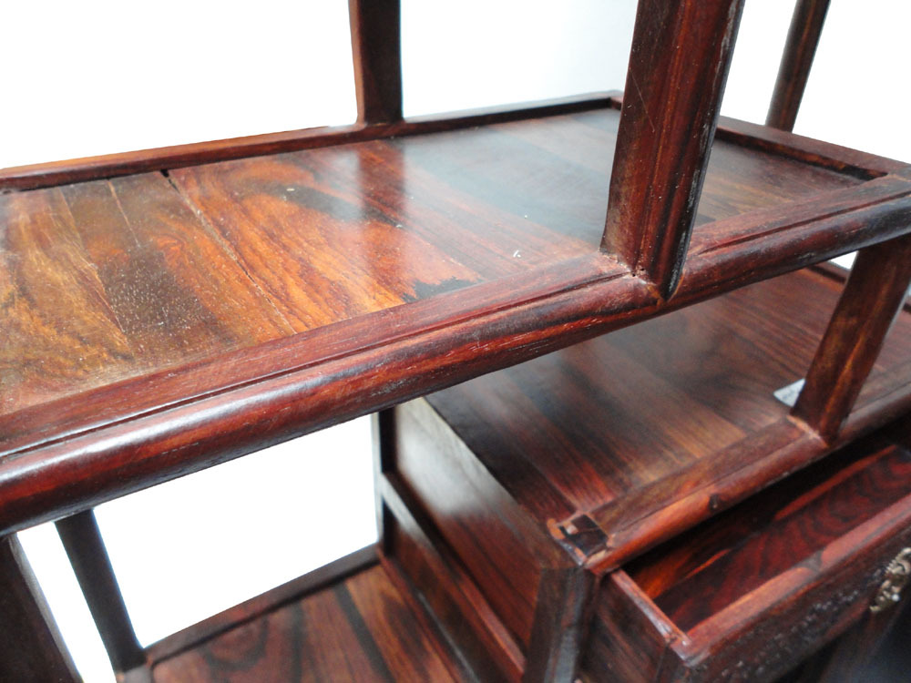 Chinese African Rosewood Desktop Display Chest vs127