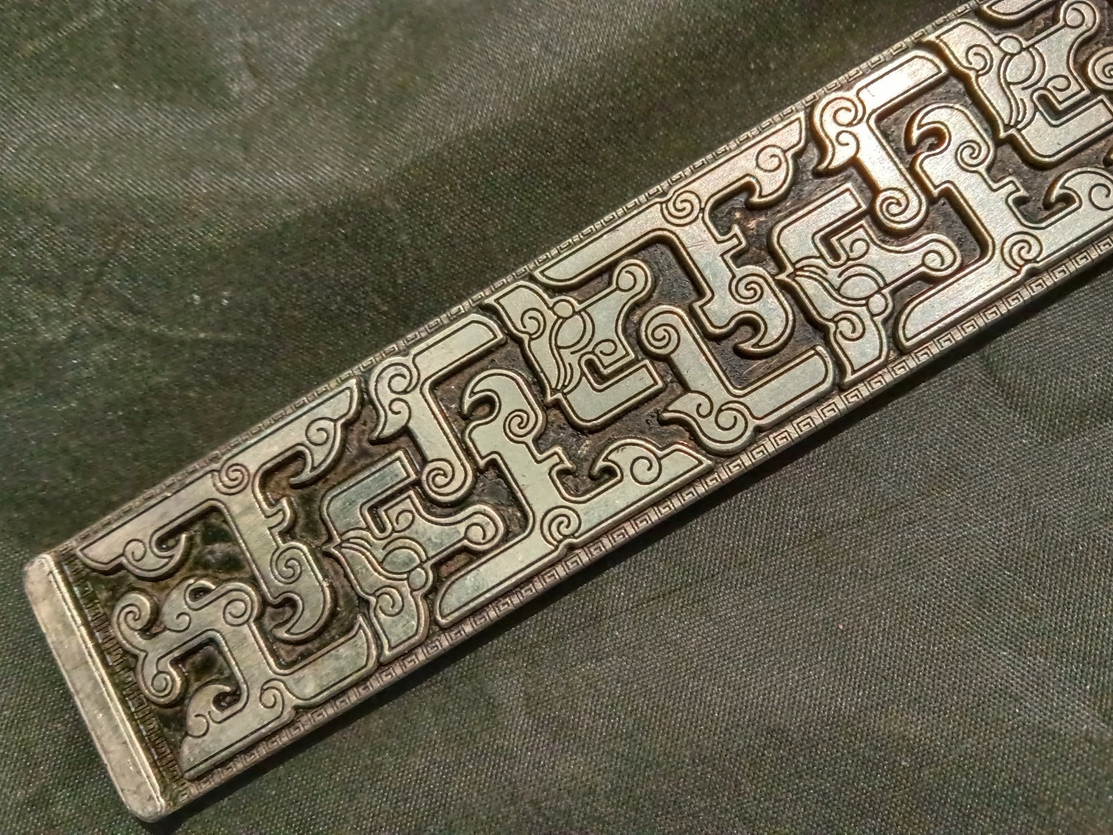 Pair 6.8 Inches Nice Hand Made Chinese Copper *KyLin* Paper Weights