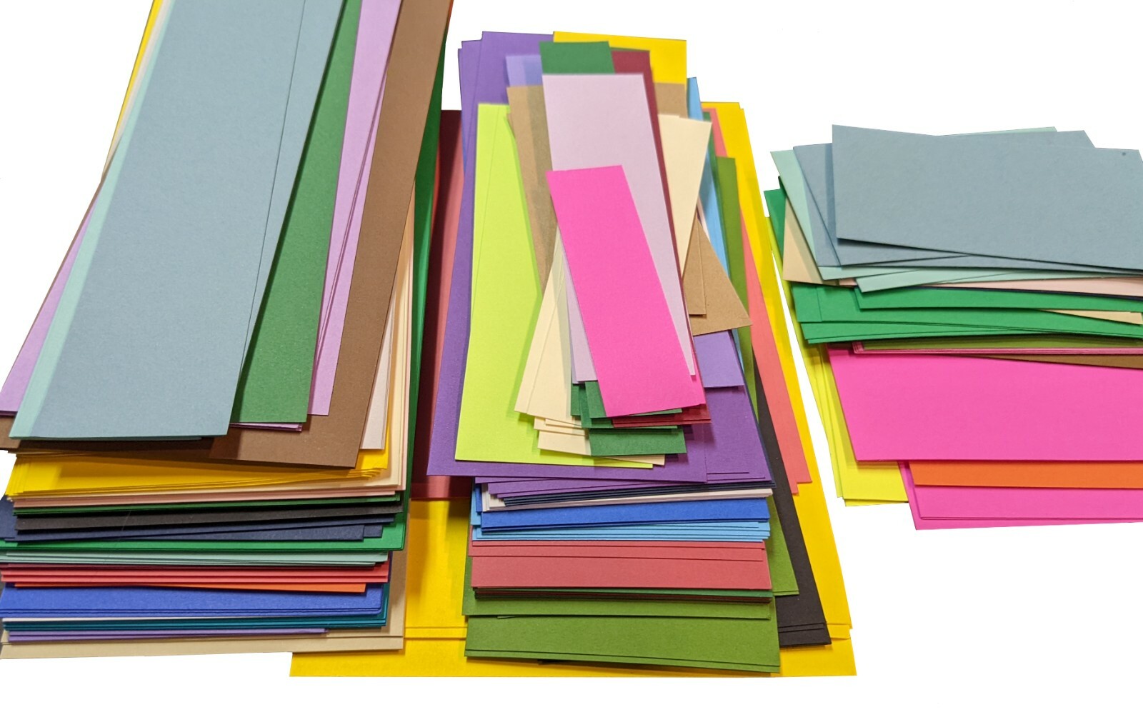 Cardstock Scrap Pack, 65 lb. cover, Assorted Colors and Sizes – Nearly 1 Pound!