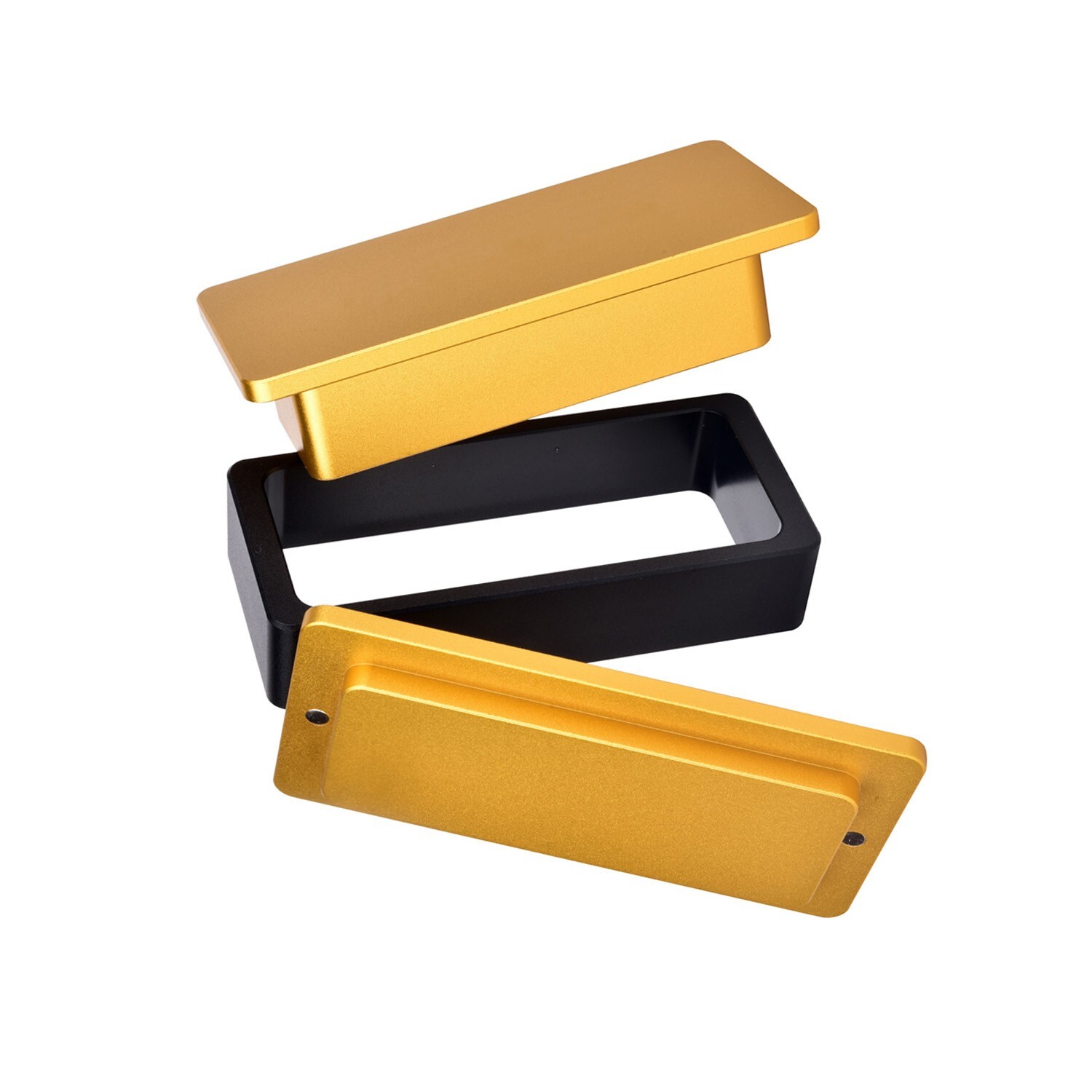 4 x 2 inch Pre-Press Mold in Three Parts, Multipurpose, Food-Grade Aluminum