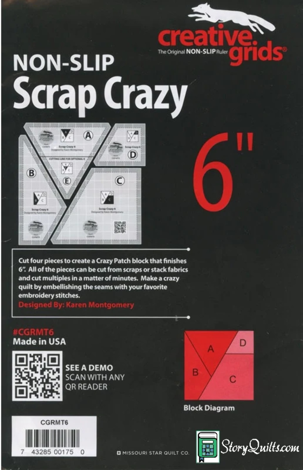 Creative Grids Scrap Crazy 6″