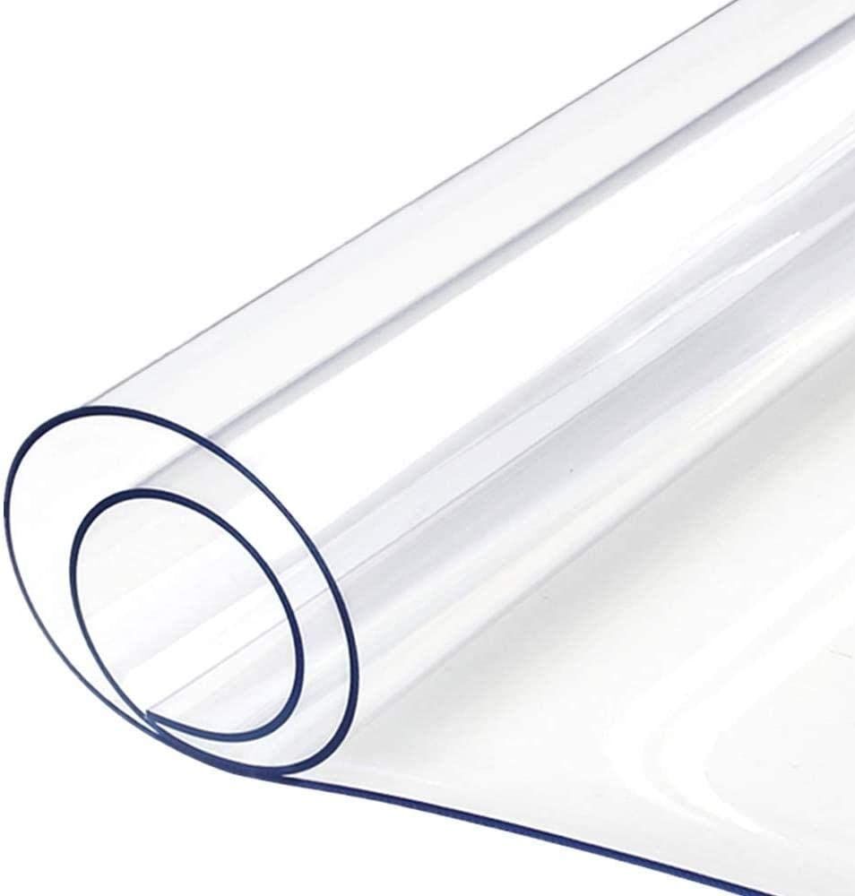 40-Gauge Clear Plastic Vinyl Fabric – 54″ Wide PVC 1 3 5 10 15 20 30 yd. Rolls