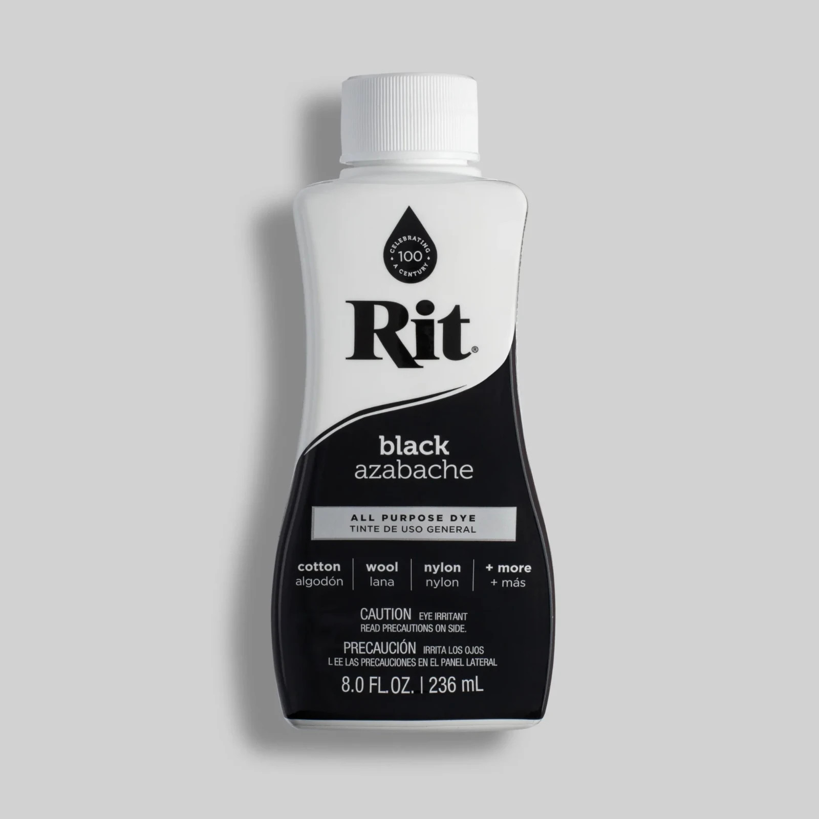 (2 pack) Rit, All Purpose Liquid Dye, Black, 8 fl oz Free Expedited Shipping