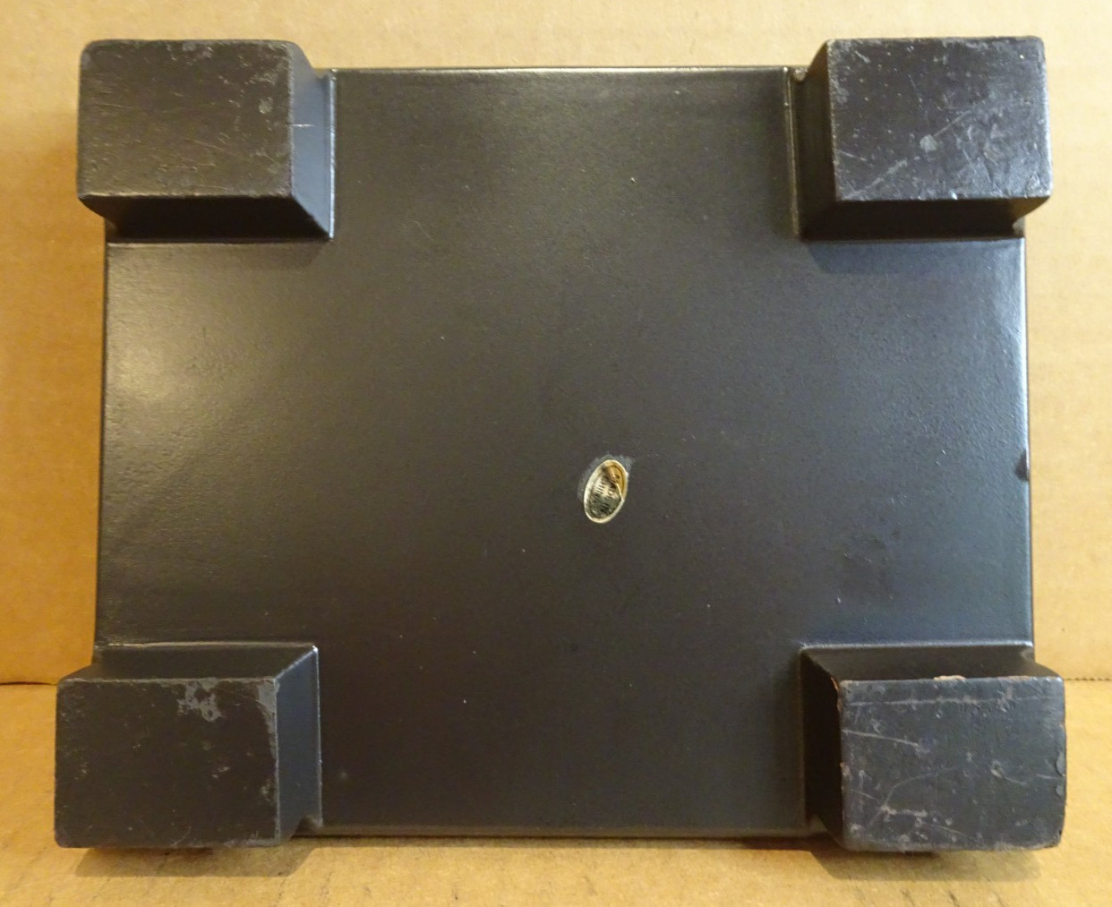 Wood Base for Figurine 7 3/8″ Long Solid Wood Rectangle