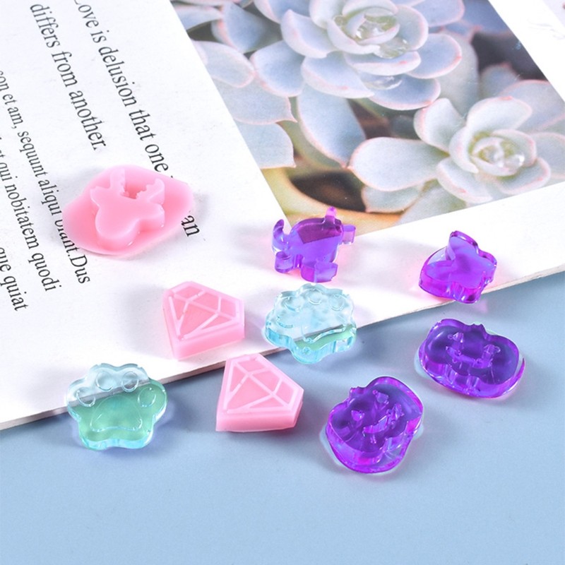 Handmade Jewelry Necklace Resin Mold DIY Art UV Crystal Resin Epoxy Mold
