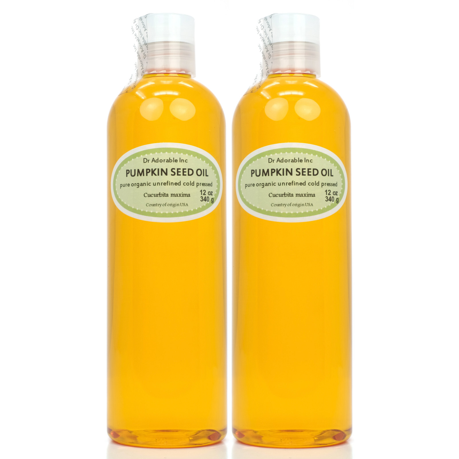 24 Oz Premium Unrefined Pumpkin Seed Oil Pure Organic Cold Pressed Multi Purpose