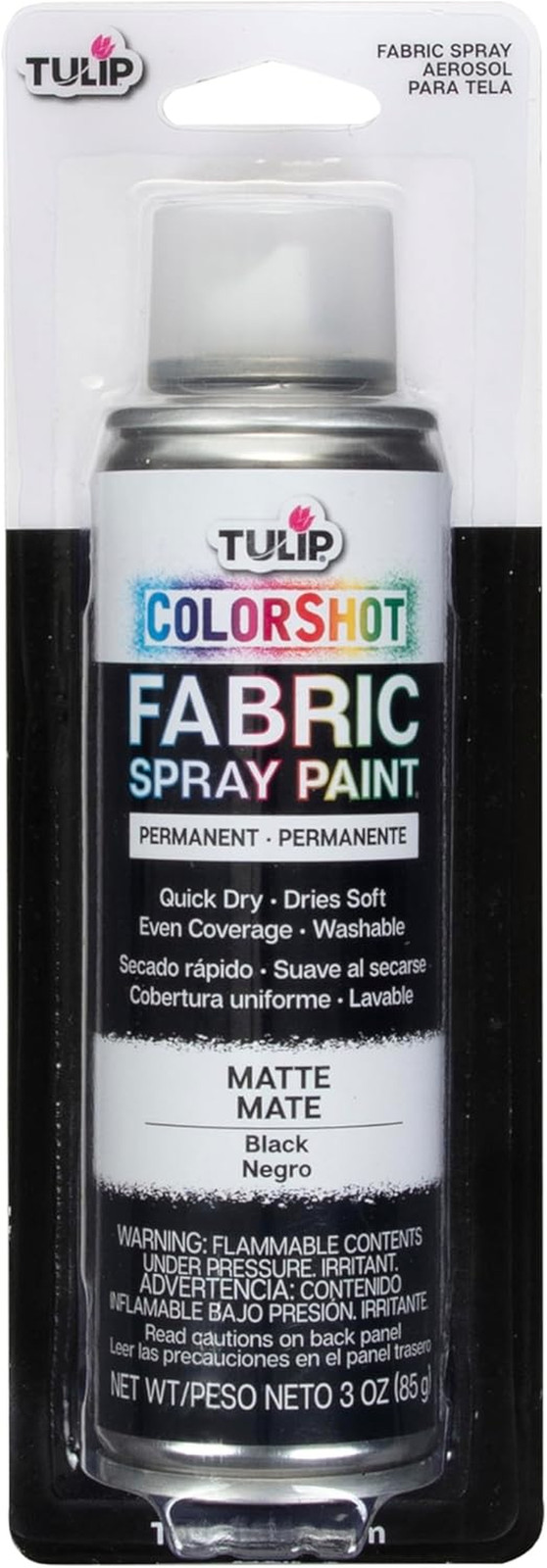 Colorshot Instant Fabric Spray Paint, Permanent Color Spray-On Fabric Paint, 3Oz
