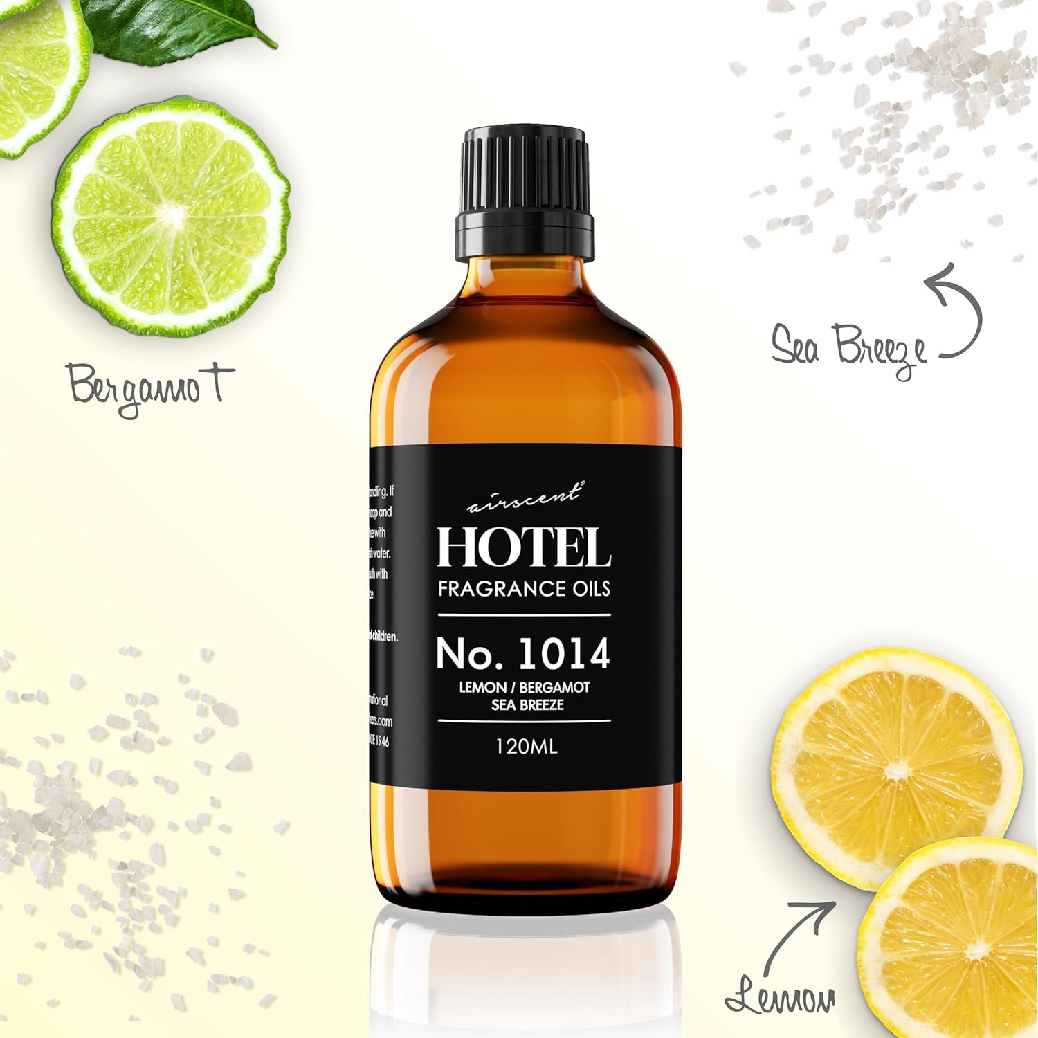 AirScent Hotel Diffuser Oil No. 1014 – The Iconic 5-Star Hotel Coastal Blend – L