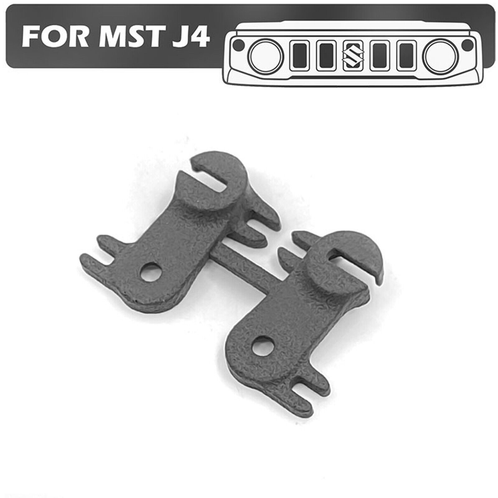 For MST J4 Jimny RC Car Front LED Fixing Bracket Buckle DIY Part