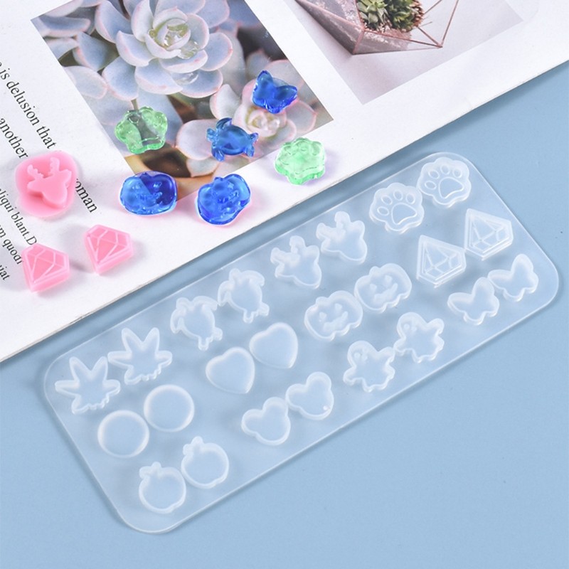 Handmade Jewelry Necklace Resin Mold DIY Art UV Crystal Resin Epoxy Mold