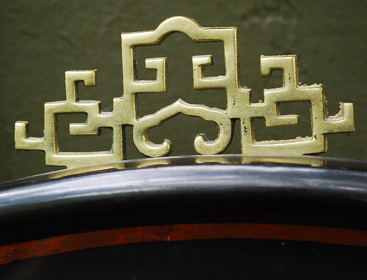 Vtg 17″ Chinese JADE & CORAL Wall Art Flowers/Vase FAN SHADOW BOX FRAME W Glass