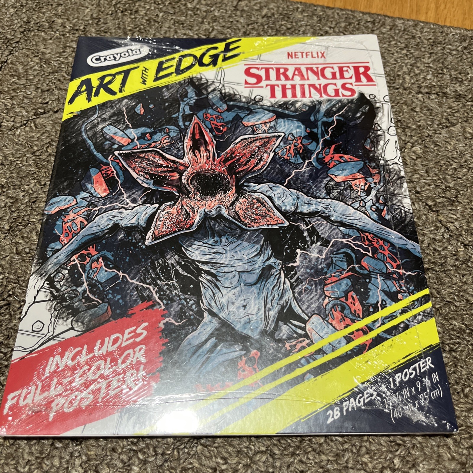 Crayola – Art With Edge – STRANGER THINGS – 28 Coloring Pages + Poster!