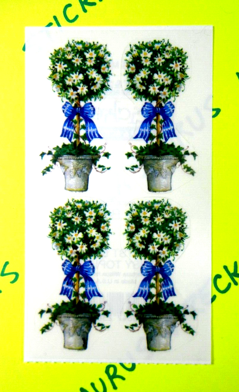 Frances Meyer Daisy Topiary Small Sticker Sheet