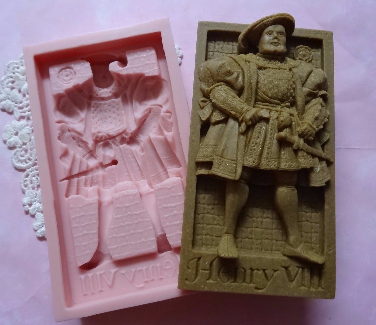 Soap for Men silicone Mold Soap fondant cake decorating mould FDA approved