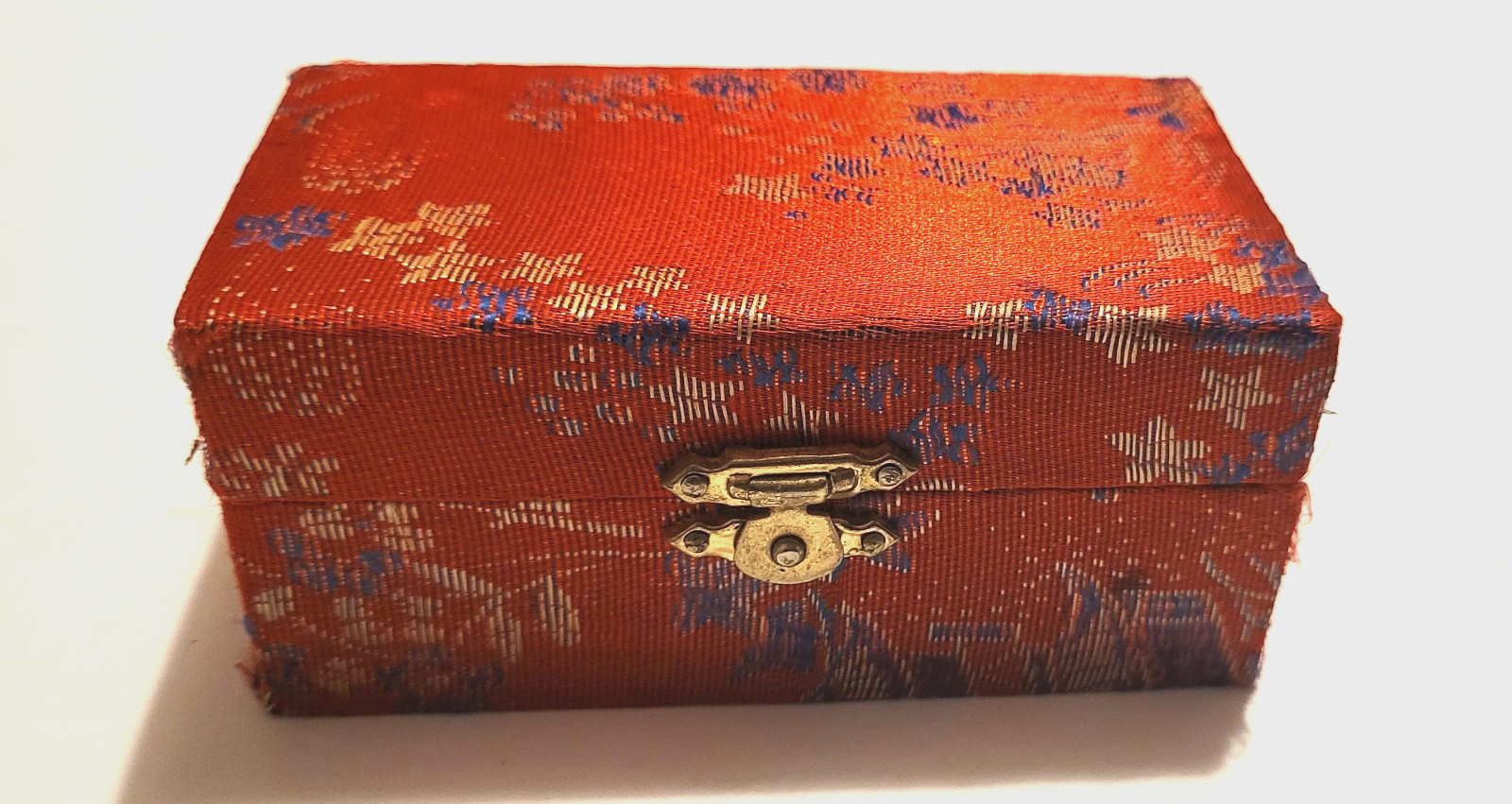Vintage Chinese Baoding Health Balls Internal Chimes Meditation Red Box