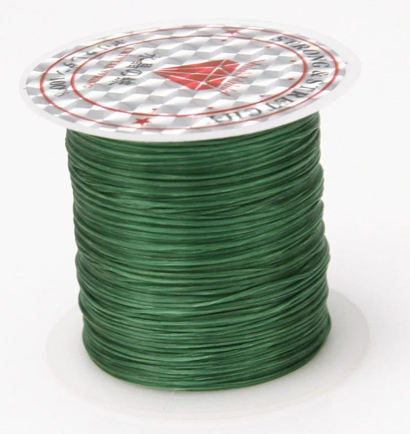 1PC Strong Crystal Thread String Bracelet Beading Cord Stretchy Elastic 10M USA