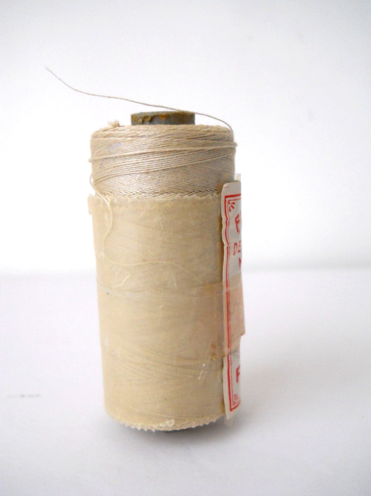 Linen Lace Thread 120 Beige Made in Belgium F & F R