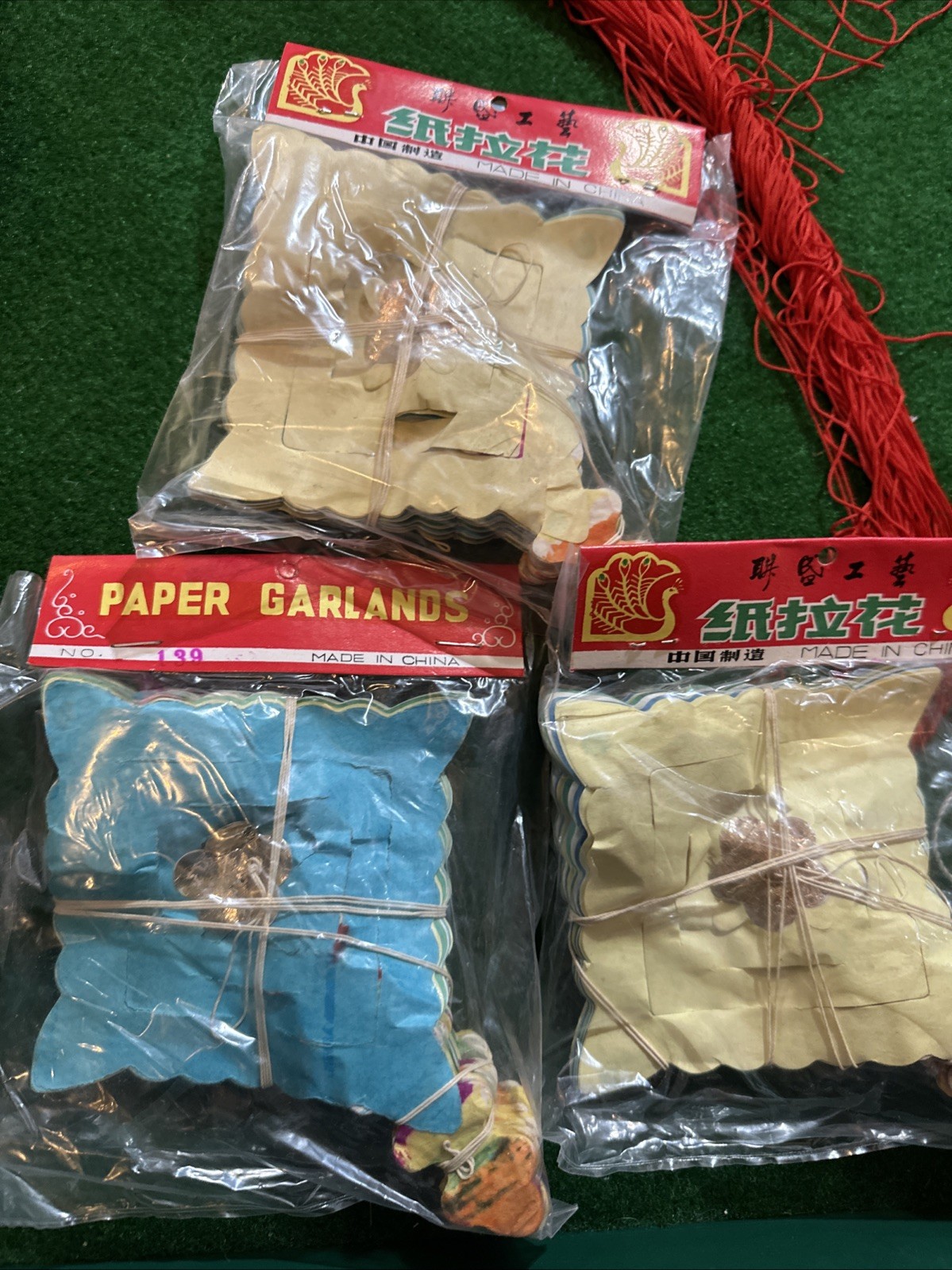 Lot of Chinese Decorations Some New Some Used Great Condition See Photos