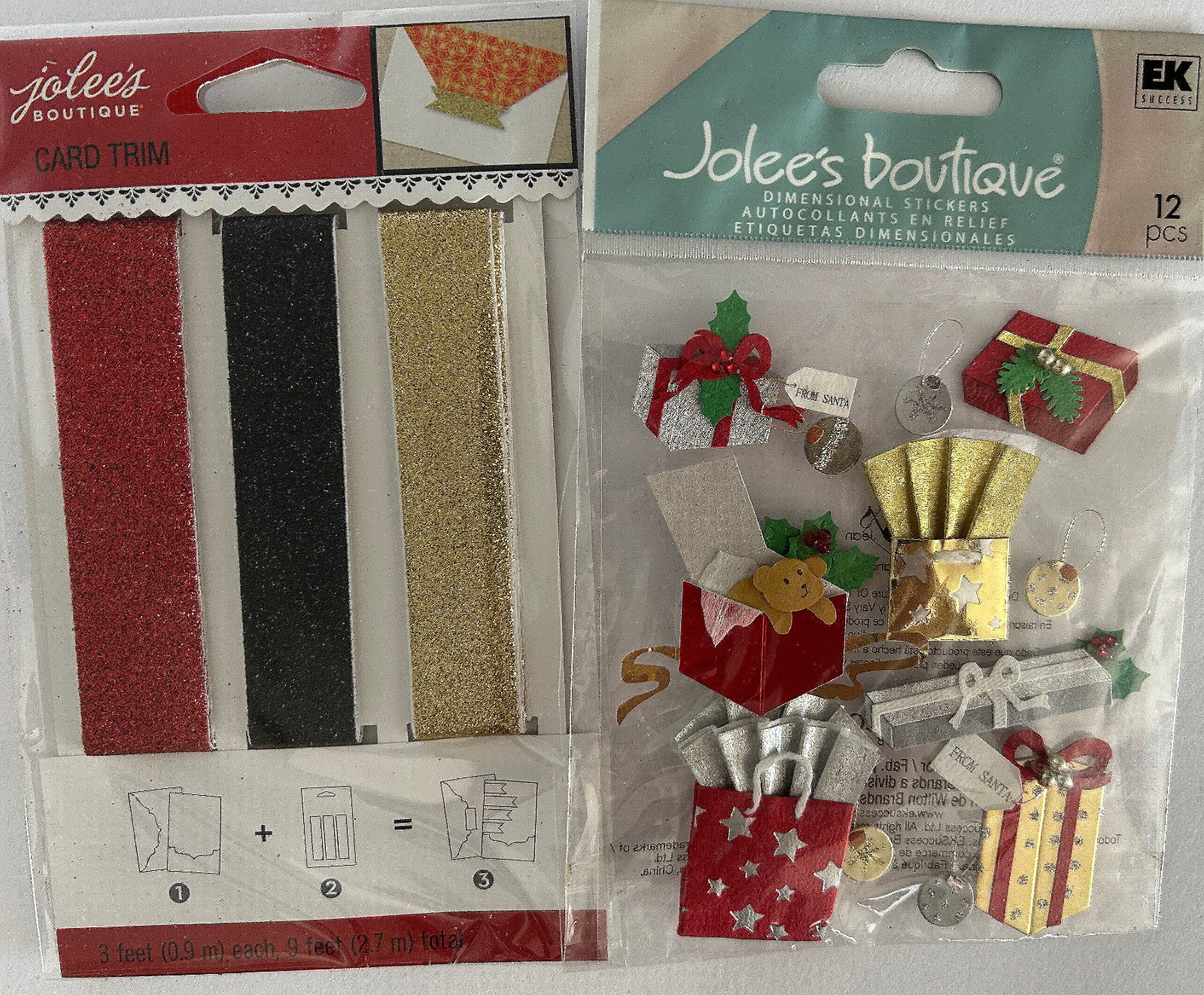 FUN Jolee’s Boutique + Other Brands Stickers NIP-Theme: Christmas Bundles CHOOSE