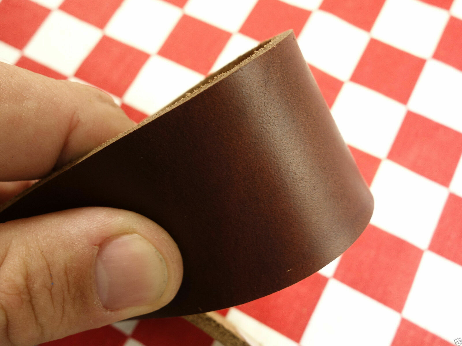 TAN CHROMEXCEL HORWEEN LEATHER STRAPS, VARIOUS SIZES AVAILABLE.