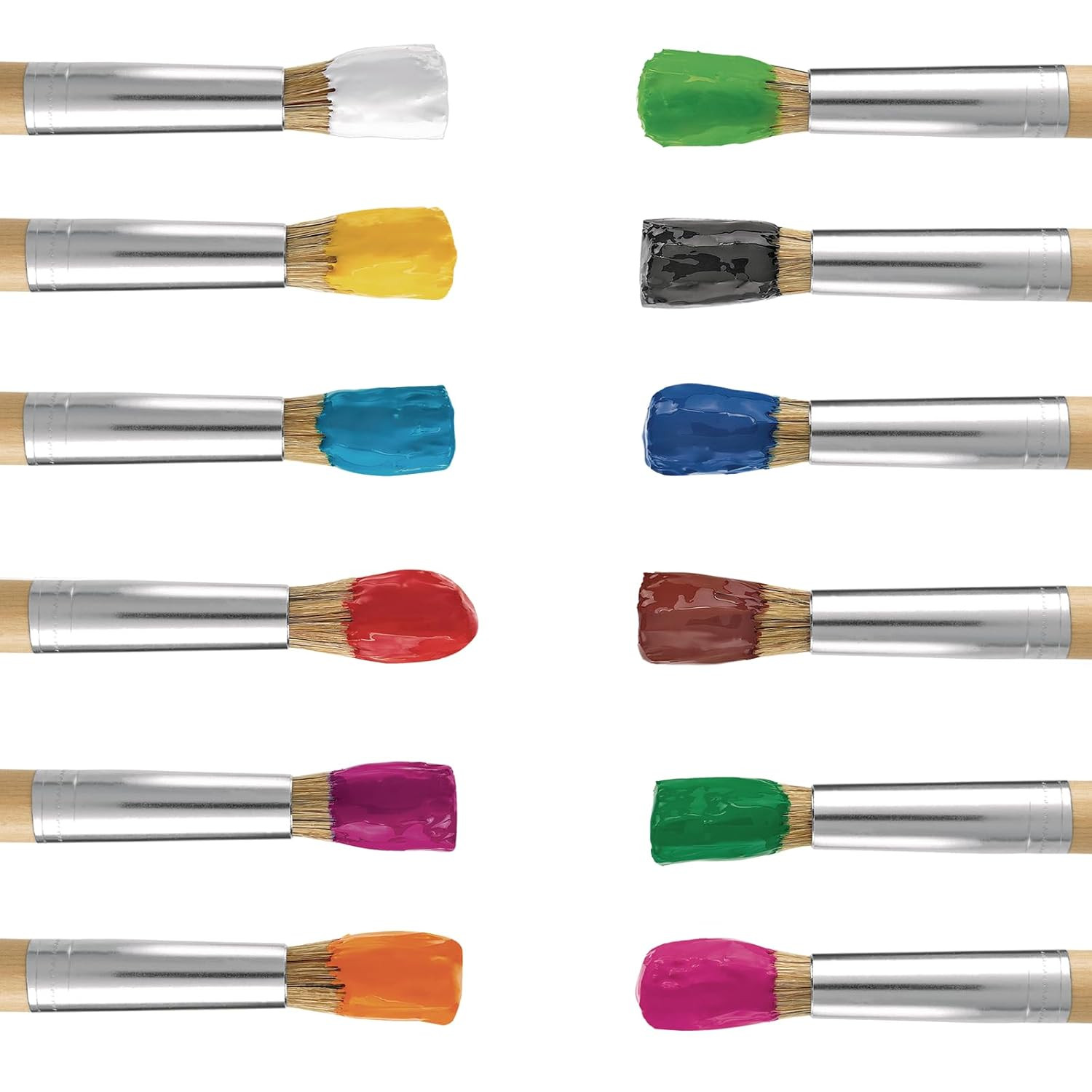 Paraben-Free Washable Tempera Paint for Kids, Set of 12 Colors | Gallon Value Si