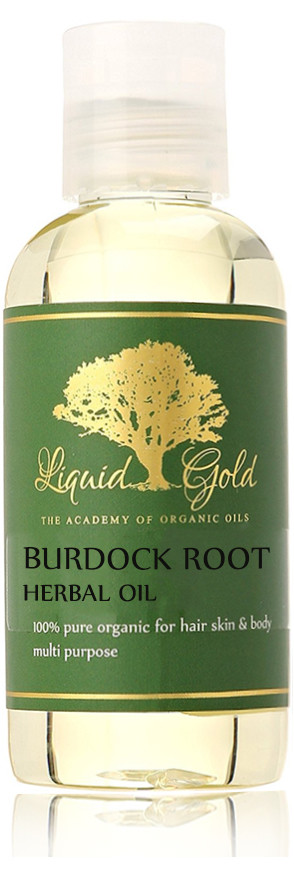 4 oz PREMIUM BURDOCK ROOT HERBAL OIL PURE ORGANIC ALL NATURAL SKIN HAIR CARE