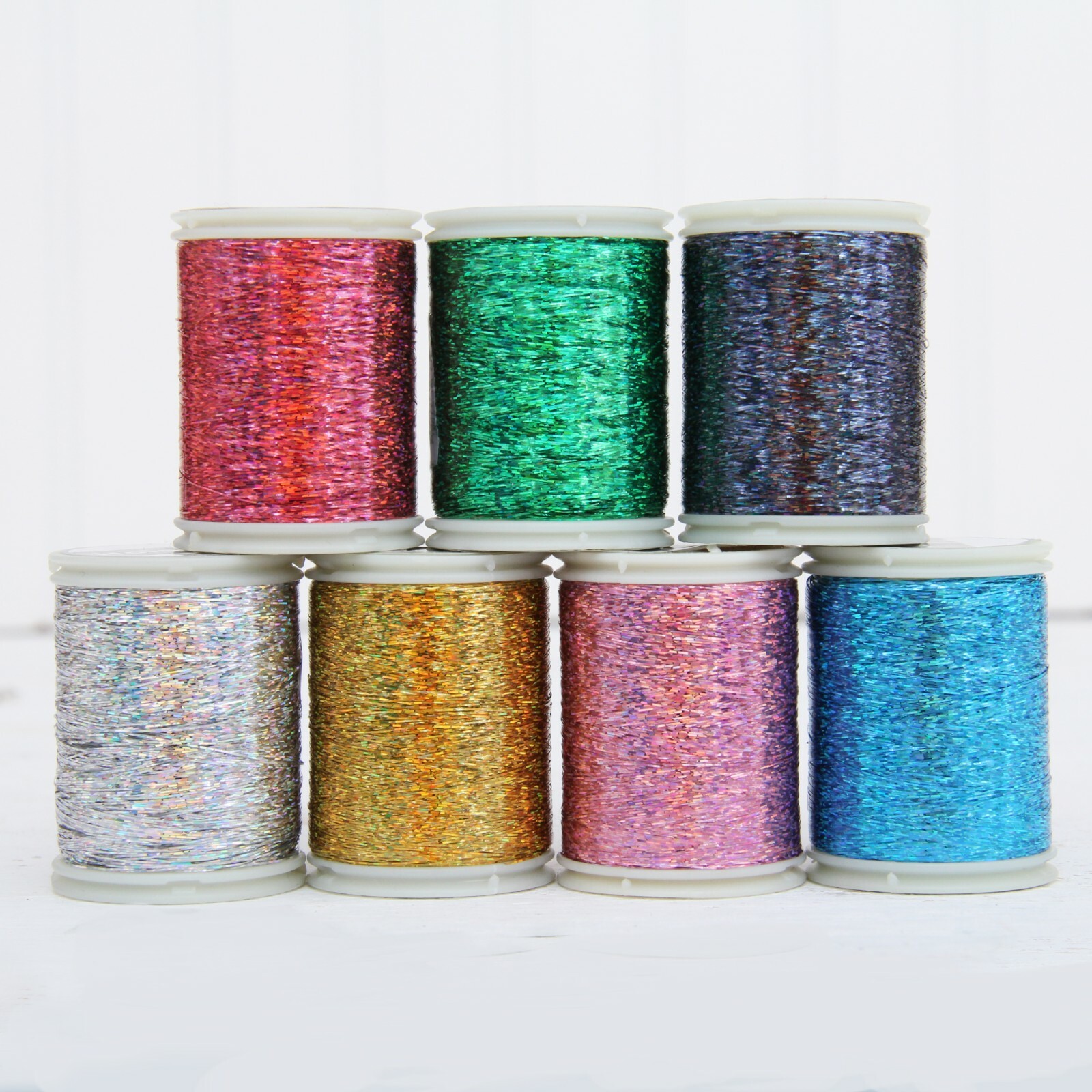 Holographic Sparkle Thread by ThreadArt – 7 Colors Available