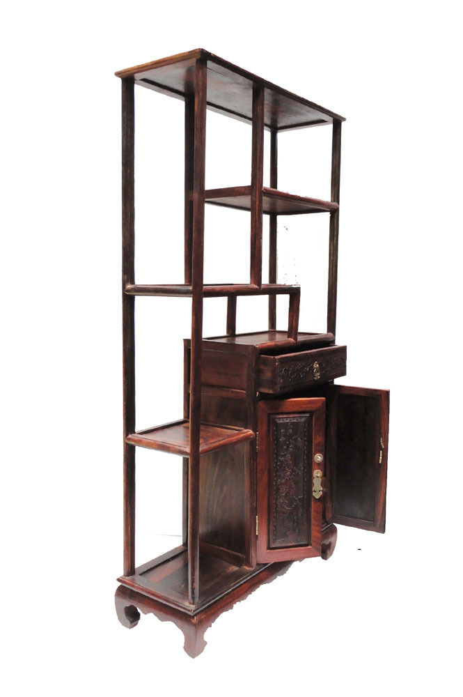 Chinese African Rosewood Desktop Display Chest vs127