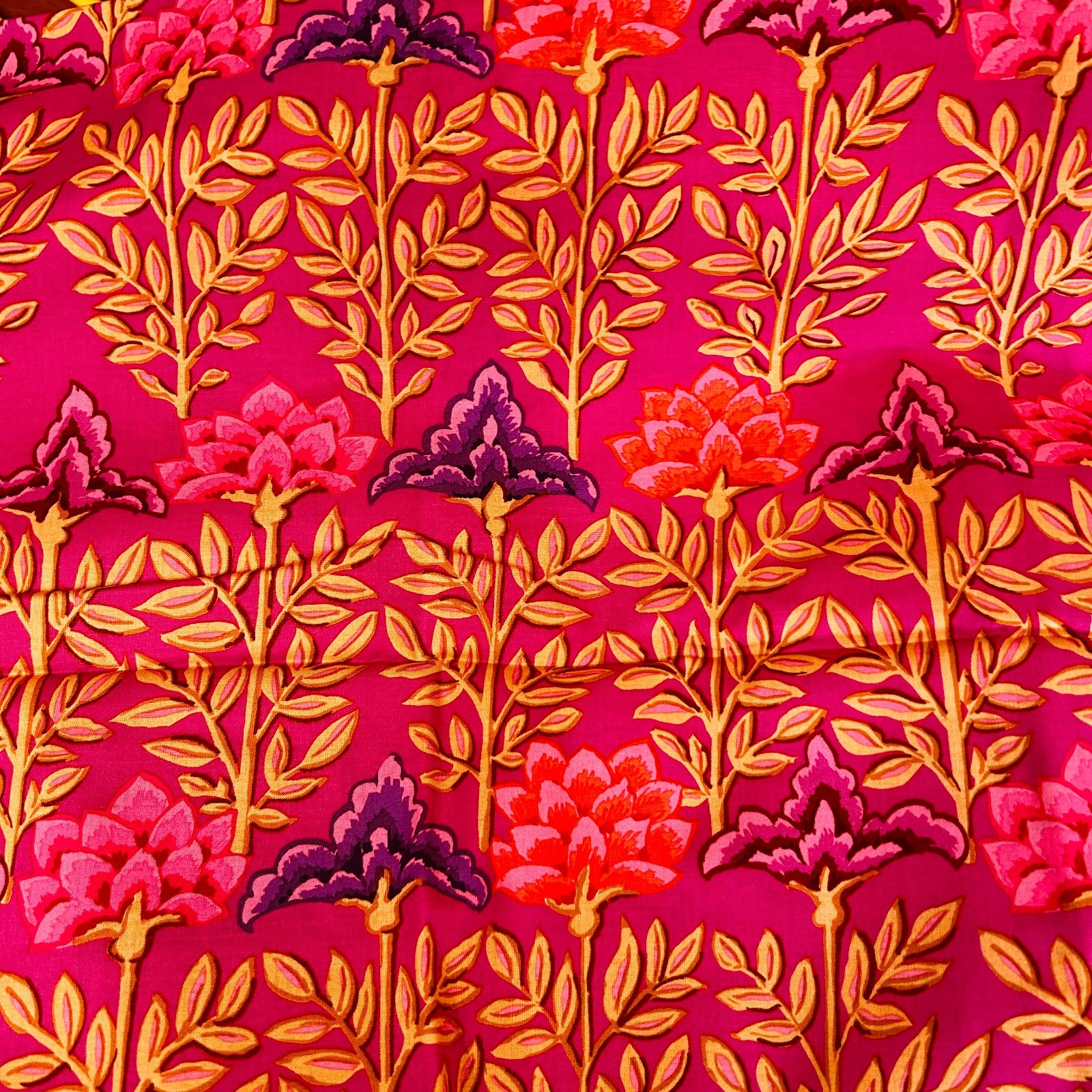 “Mughul” By Kaffe Fasset, For Roan Fabics PGP-161, Pink