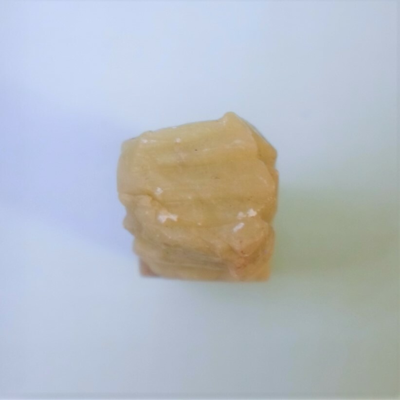 Vintage CARVED STONE CHOP with FOO DOG / LION TOP Small 2.25″ Size Unmarked Seal