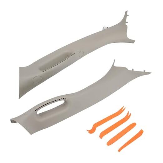 A Pillar Grab Handle Interior Trim 1 Pair Compatible with 2002-2010 Dodge Ram