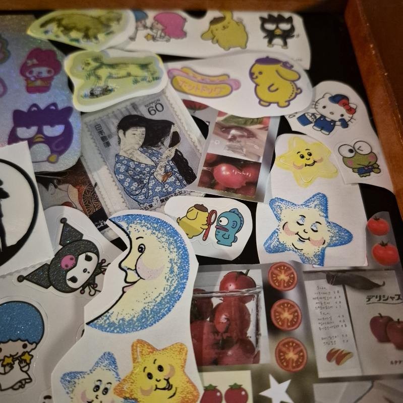 Vintage Modern Sticker Grab Bag Mystery Sandylion Stickii Club Pipsticks