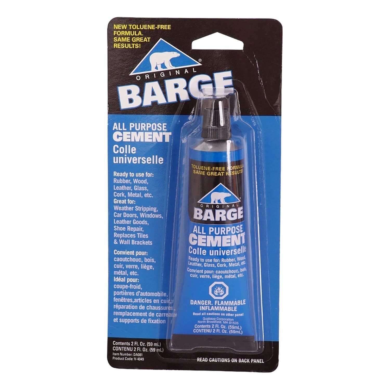 Barge All-Purpose TF Cement 2 oz – Waterproof Flexible Adhesive for All Surfaces