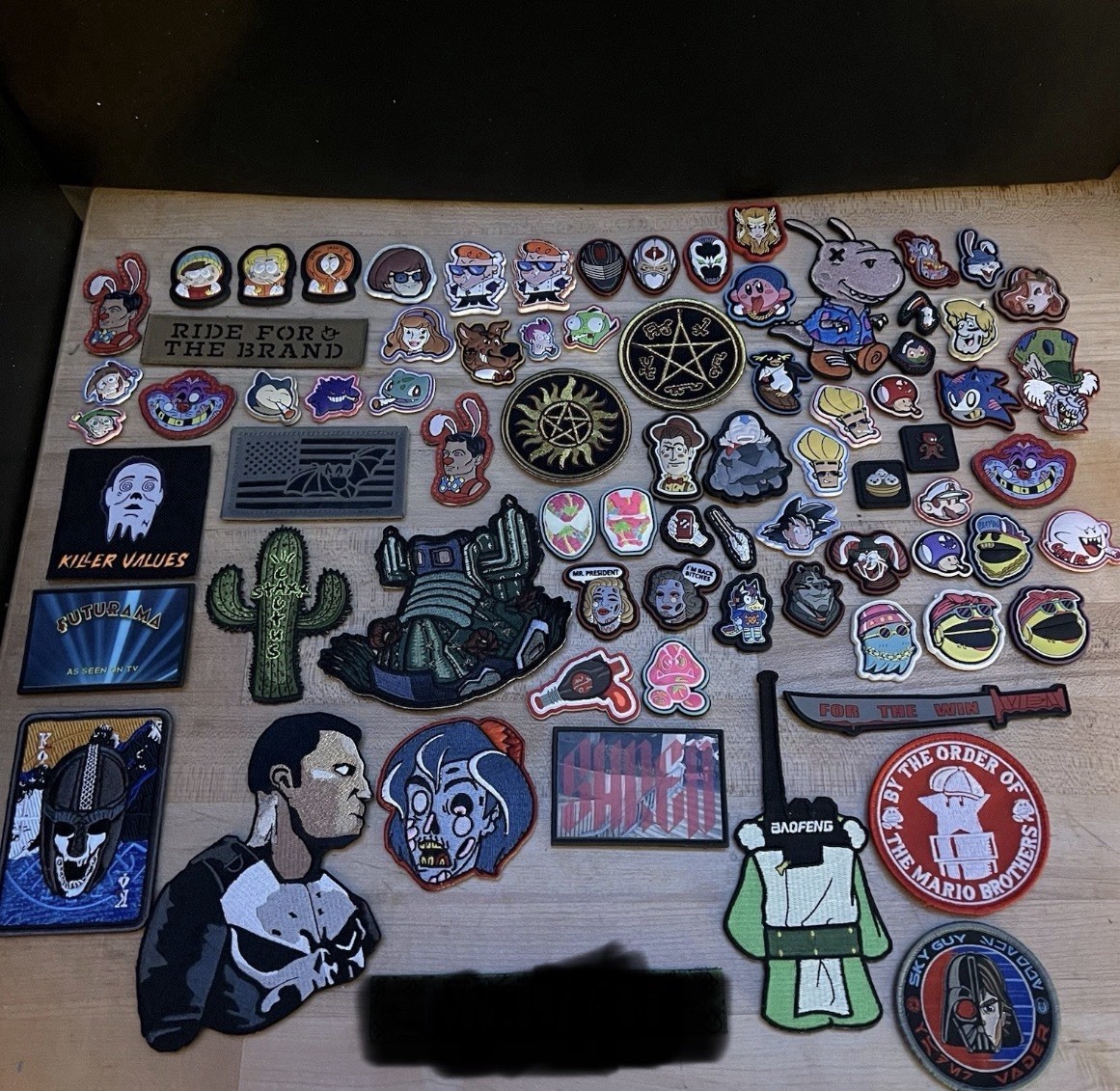 EDC Morale RE Ranger Eye Patch Lot Exclusives PVC Hook Loop