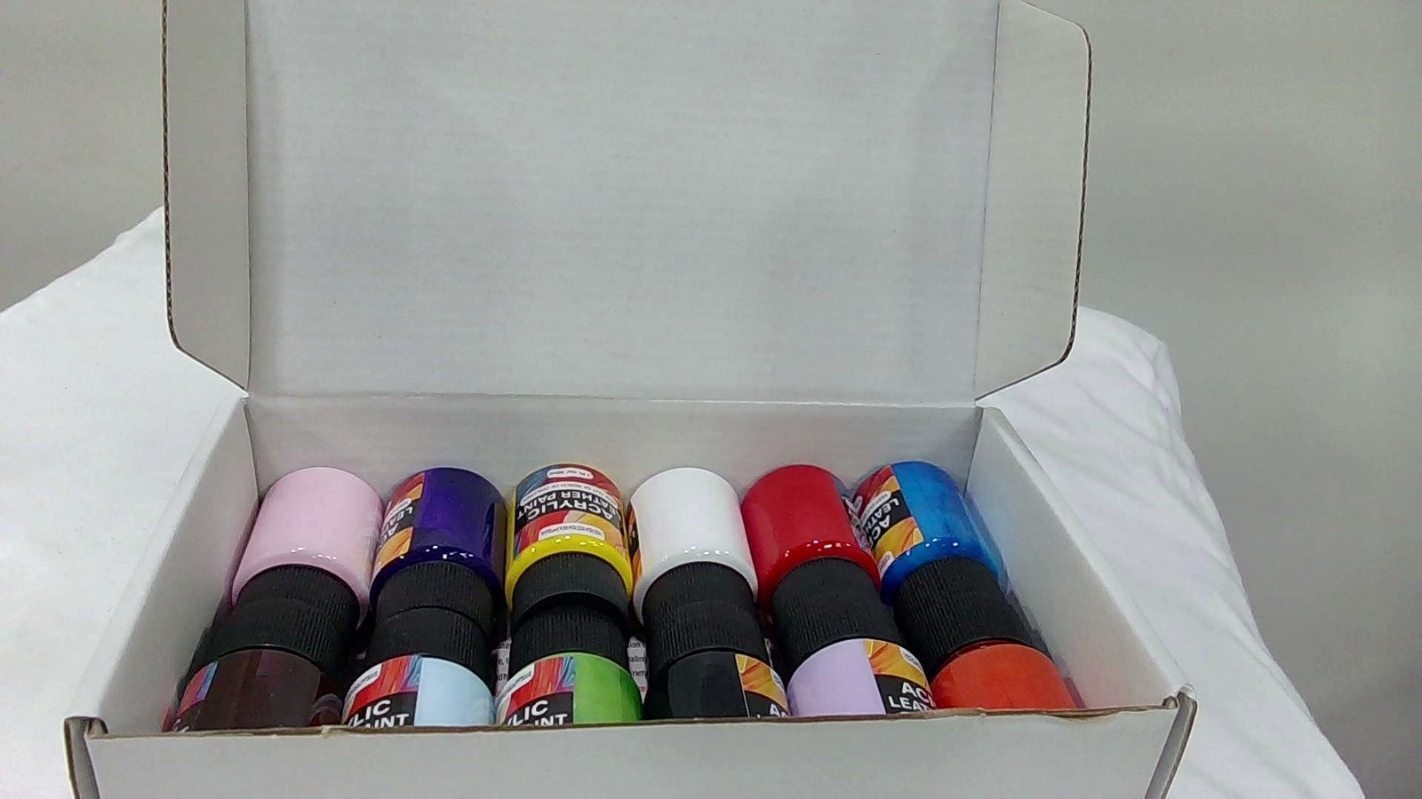 Acrylic Leather Paint For Shoe Painting- 12 Colors Leather Paint