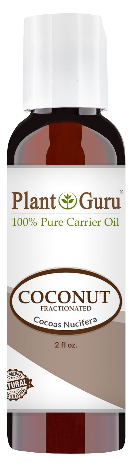 Fractionated Coconut Oil 2 oz Carrier for Aromatherapy, Essential Oils, Massage