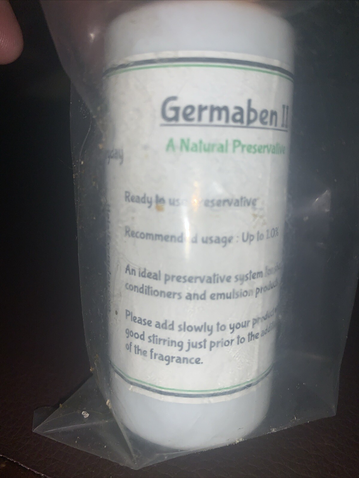 GERMABEN II Natural Preservative – Hair Shampoo Conditioner Lotion Soap Emulsion