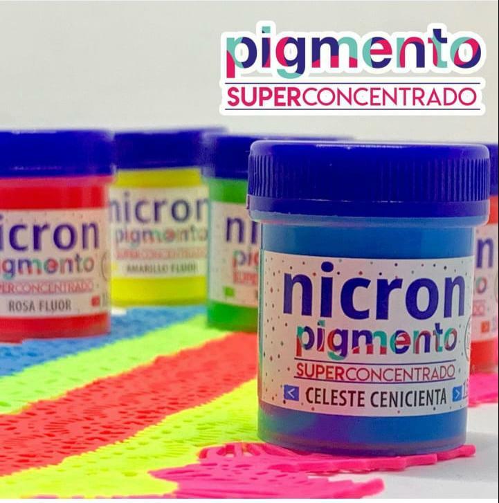 COLD PORCELAIN PIGMENTS, PASTE COLORS /PIGMENTOS PARA PORCELANA FRIA,NICRON