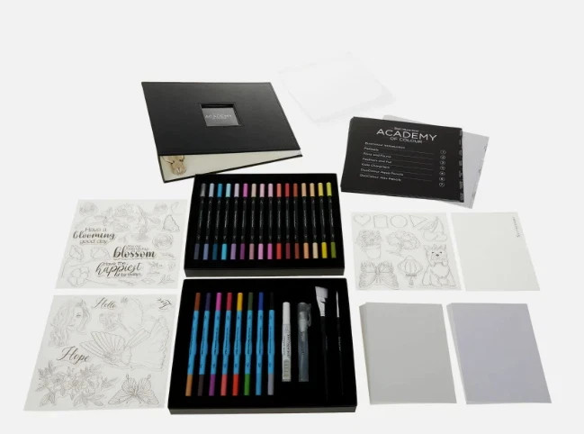 Spectrum Noir Duo Color Markers with Accessory Kit and Class – BRAND NEW in BOX