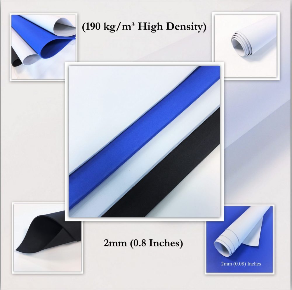 2mm Eva Foam Sheets 39″ x 51″ for Cosplay Ultra High Density Closed Cell