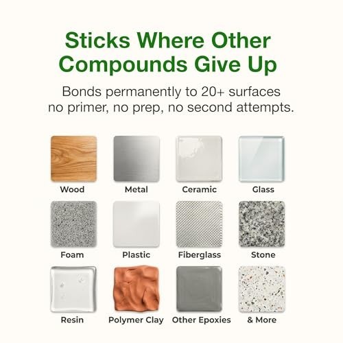 Modeling Compound 4 LB White Self Hardening Epoxy Clay Sculpting Two Part