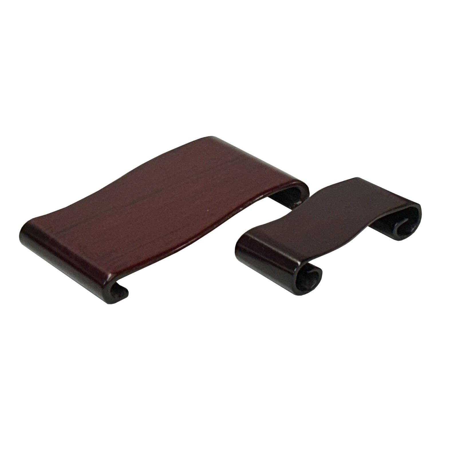5.5″ Set 2 Brown Wood Scroll Legs Rectangular Display Stand Riser Easels ws4056