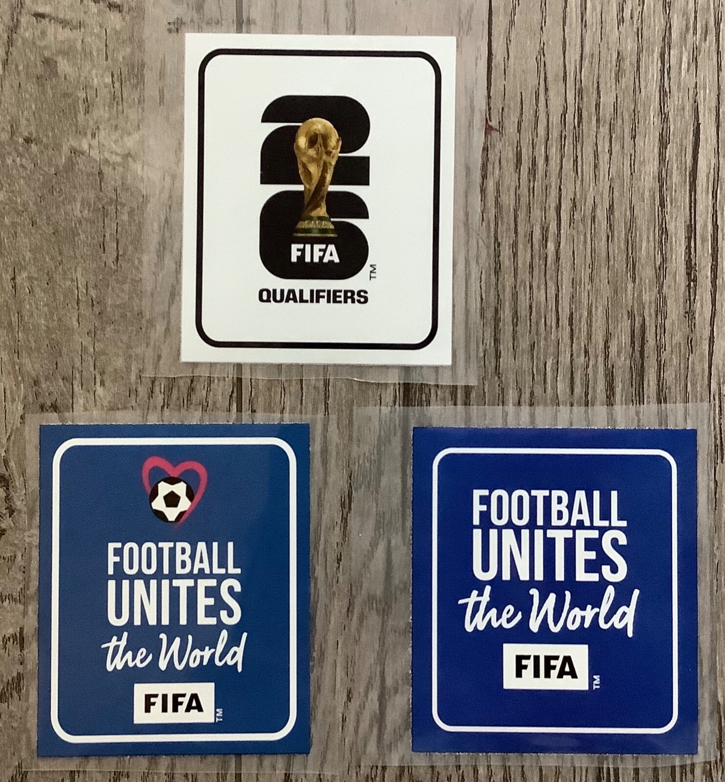 FIFA WORLD CUP 2026 QUALIFIERS+FOOTBALL UNITES THE WORLD FOOTBALL PATCHES